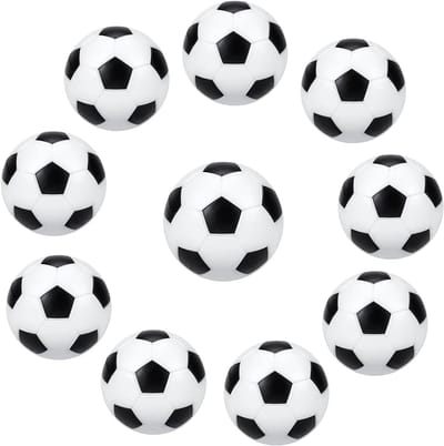 Set van 10 Voetbal Gum, Mini Gummen voor Sportthema Feestjes, Schoolbenodigdheden en Creatief Gebruik