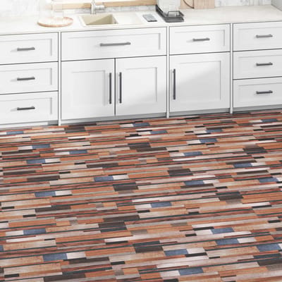 vidaXL - Vloerplanken - Meerkleurig - 5,02 - m² - 36 - st - PVC