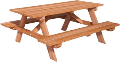 Rockwood® 6x Picknicktafel Hardhout Comfort 1.80m