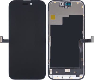 Display Geschikt voor iPhone 15 Pro – Premium – Zwart