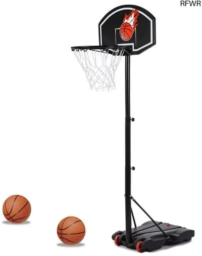 RFWR® Verstelbare Basketbalkorf voor Thuis Gebruik