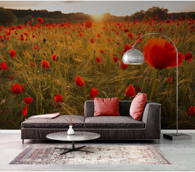 Fotobehang FlowersinField DD115146 A.S. Création XXL 5 | Fotobehang