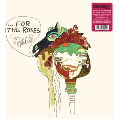 Disque vinyle JONI MITCHELL For the Roses Remasterisation 2022 Rose 8122780453 RHINO 2026 Europe Rock brown