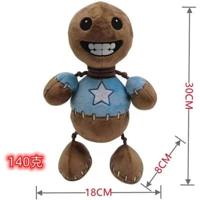 30cm Kick The Buddy Pluche Speelgoed Cartoon Spel Knuffeldier Zacht Kerst Verjaardagscadeau Voor Kinderen Kinderen gray