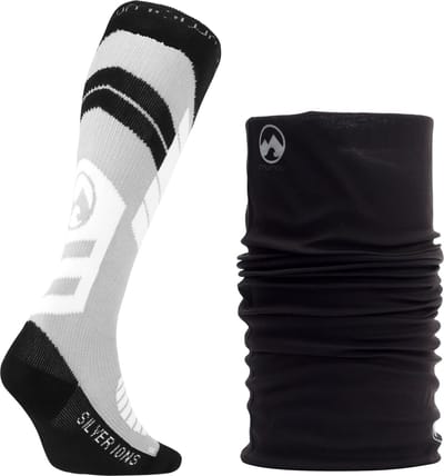 MowMow Nekwarmer + Skisokken maat 43-46