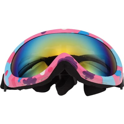 Hondenzonnebril Hondenzonnebril Huisdierbril UV-bescherming Winddicht voor Hondenoogbescherming Rode Lens Roze Blauw Frame
