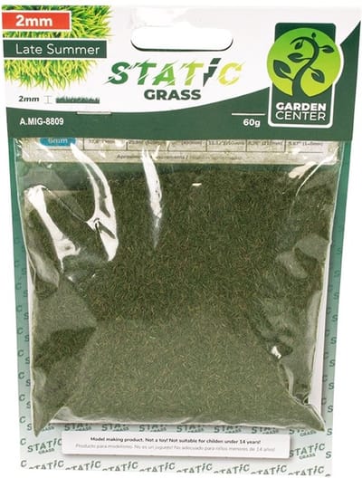 AMMO by Mig Jimenez Modelbouwdecoratie - MIG 8809 Static Grass - Late Summer - 2mm - 60gr. Kunstgroen