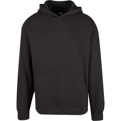 Urban Classics - Basic Essential Hoodie/trui - S - Zwart