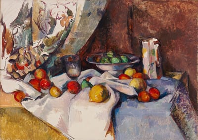 Bluebird Puzzle kunst puzzel Paul Cézanne Still Life with Apples 1000 stukjes.