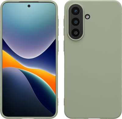 kwmobile telefoonhoesje geschikt voor Samsung Galaxy A57 5G - Hoesje voor smartphone - Back cover in grijsgroen