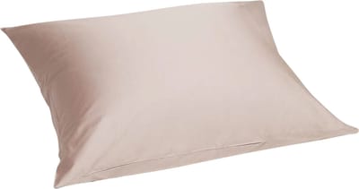 Yumeko kussensloop katoensatijn dusty roze 50x60 - Bio, eco & fairtrade - 1 stuk