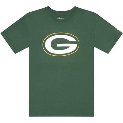 Nike NFL groente Bay Packers Logo T-shirt Groen Kn1993ee7tclh