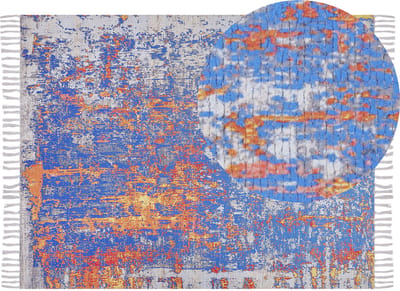 ACARLAR - Laagpolig vloerkleed - Multicolor - 150 x 230 cm - Polyester