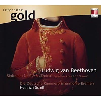 CD BEETHOVEN, DEUTSCHES KAMMERORCHESTER - Symfonieën 2 & 3 (Graven)  0115022BC Duitsland Klassiek Gebruikt