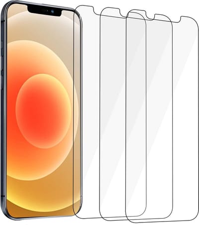 3x Screenprotector Geschikt voor: iPhone 12 Pro - screen protector - glas - bescherm - beschermglas - ZT Accessoires