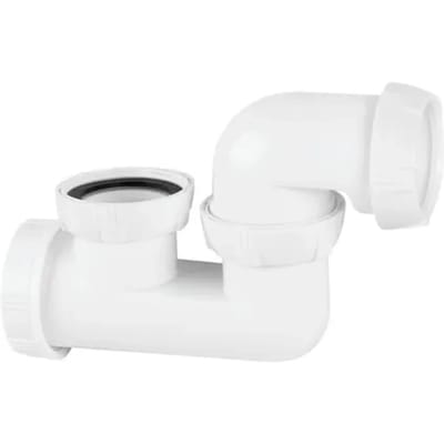 Wirquin Oriënteerbare Badsifon Ø40mm Wit