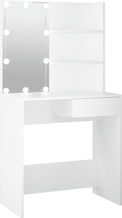 Moderne Kaptafel met LED Verlichting - Make-up Tafel voor Slaapkamer