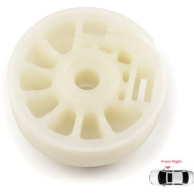 BWR5234 Raammechanisme Reparatiewiel Voorkant Rechts Deur 68070266AD voor Fiat 500 2007-Huidig