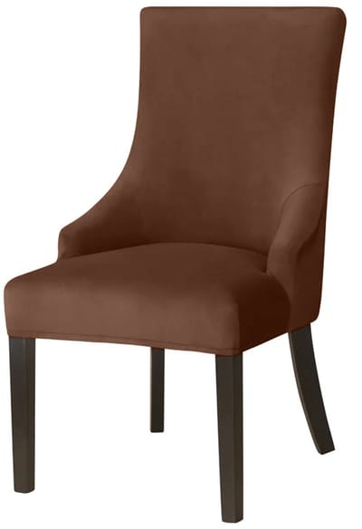 Meble odNowa TOSCANA Serie - Velvet Stoelhoes - Bruin - Grub Material - Elastisch