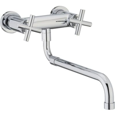 Dornbracht Tara wall-mounted sink bridge mixer 31151892-00