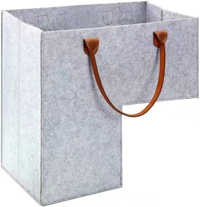 Trapmand - Opberger - Ruimte Organiseren - Uniek L-ontwerp - 30x30x26 cm - Lichtgrijs