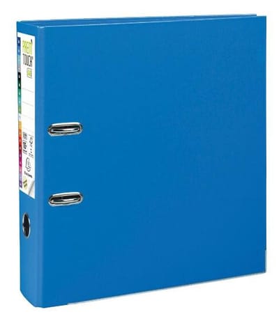 Exacompta 10x Prem'Touch® PP Ordner met hefboom - Rug 80mm - A4 maxi - Blauw - 53342E