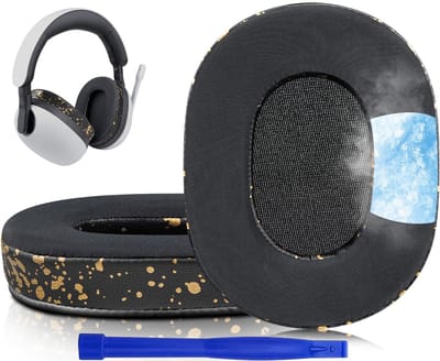 Dailygoods - SOULWIT Vervangende Oorkussens voor de Sony Inzone H7 (WH-G700) / H9 (WH-G900N) Draadloze Gaming Headset, Earpads Cushions met Geluidsisolatieschuim, IJs Zijde Stof