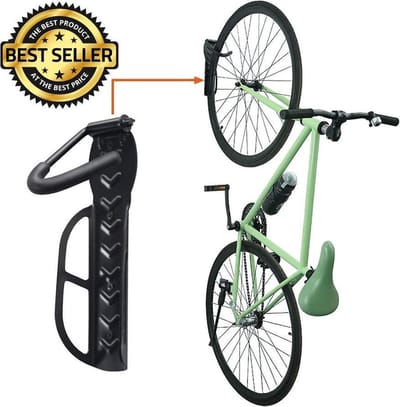 PRO Wand Fiets Ophangsysteem - Fiets ophangbeugel - Fiets ophangen aan muur - Muurbeugel - Muurhouder - Fietsenrek