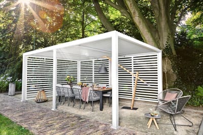 Maranza front wall matt white 540 left