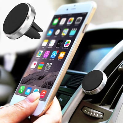 Waledano® Telefoonhouders Auto Magnetisch - Autohouder - GSM Houder Auto - Magneet Telefoonhouder - Auto Accessoires - Ventilatierooster - Ventilatie Universeel - 1 Stuk