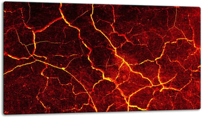 TMK ArtDeko Serie - Glazen Snijplank - 52x30cm - Inductie Geschikt - Duurzaam Design