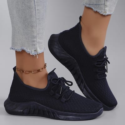 Lente damesschoenen, modieus, ademend, lichtgewicht, antislip, slijtvast, casual sportschoenen, platte schoenen 37 brown