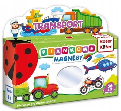 Roter Kafer Schuim Magneten Transport - Educatief Speelgoed voor Kinderen