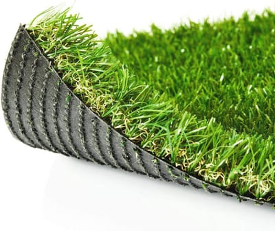 Kunstgras Tapijt - Nepgazon Buitentapijt - Tuin Decoratie - Realistisch Dik Gras - 4 x 6 voet - Groen