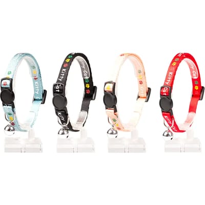 Duvo+ Kattenhalsband Kitty Cat Nylon 20-30cm / 10mm