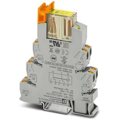 Phoenix Contact PLC-RPT- 24DC/2X21/FG Relaismodule (modulair) 24 V/DC 2x wisselcontact 1 stuk(s)