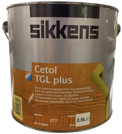 Sikkens Cetol TGL Plus - Transparante Houtbescherming - Glans - Grenen 077 - 2.50 L