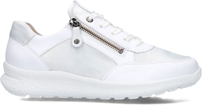 Hartjes Rap Sneakers - Leer - Dames - Wit - Maat 42
