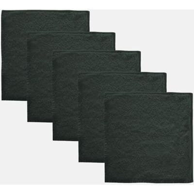The One Towelling Gastendoek - 30x30 cm - 5 stuks - Hotelkwaliteit - 450 g/m² - 100% Gekamd katoen - Antraciet