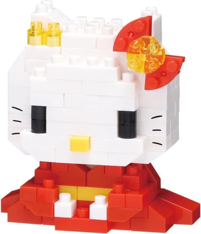 Bouwpakket Kawaii Figuur in Kimono - Miniblocks