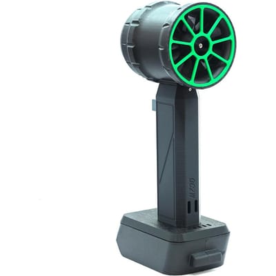 Handheld Ducted Turbofan 50mm Borstelloze Motor Jet Fan 800-1000g Stuwkracht Auto Wasmachine High Power Stof Compatible with Dewalt 18V 21V Battery veelkleurig