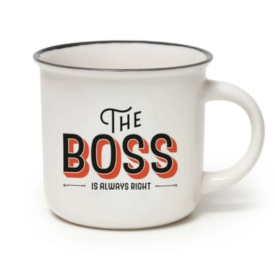Legami cup-puccino koffiebeker porselein - the boss
