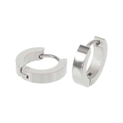 Kalli edelstalen Oorbel 1814 Zilver 13mm