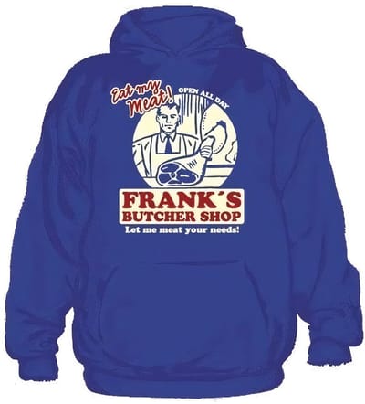 Hybris Frank's Butcher Shop-hoodie SH-3-10907-H3-5