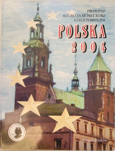 Muntset Polen Polska probe euroset 2004 (Paus Johannes Paulus II/Copernicus/Chopin)