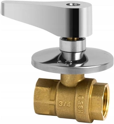 Afstelventiel 3/4 inch voor Vloerverwarming en Radiatorkringafsluiting