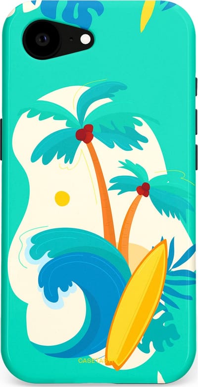 Casetastic Hoesje Geschikt voor Apple iPhone 16e Magsafe - Stijlvolle Beschermende Duo-layer Case - Golvennoot