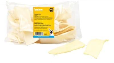 Boomy - Gedroogde hondensnacks - Kauwstaaf hond - Gezonde kauwsnacks hond - Doggy Chips - Buffelhuid - 500g
