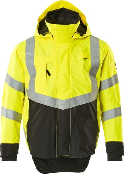Mascot Safe Supreme Shell jas 15501-231 - Hi-Vis geel/zwart - 2XL