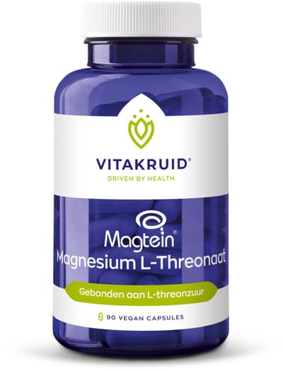 Vitakruid - Magnesium L-Threonaat - 2 x 90 vegancapsules - Voordeelverpakking